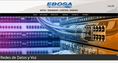 Desktop Screenshot of ebosa.cl